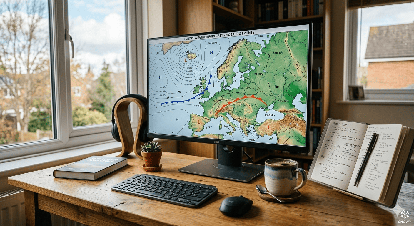 Cómo leer un mapa del tiempo en 5 minutos