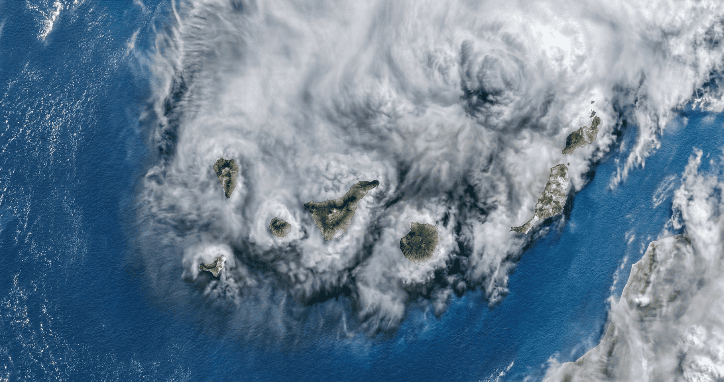 Borrasca Therese en Canarias: 400 litros, vientos de 200 km/h y presas desbordadas