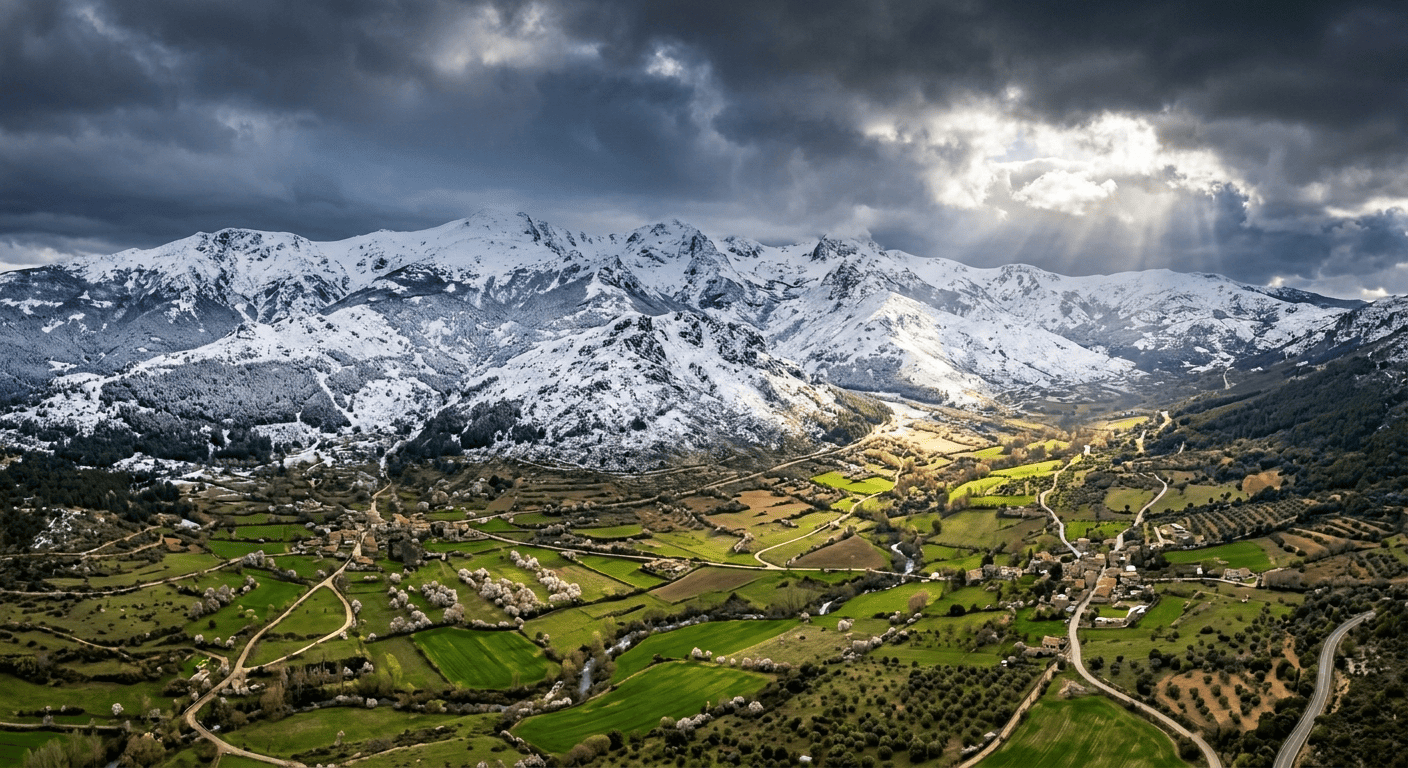 Nieve a 800 metros en marzo: la DANA que ha devuelto el invierno a media España