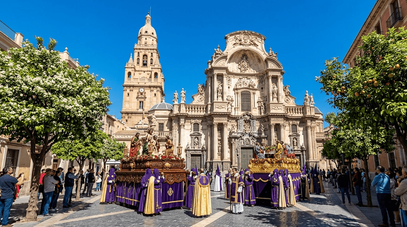 Tiempo en Semana Santa 2026 en Murcia: previsión actualizada