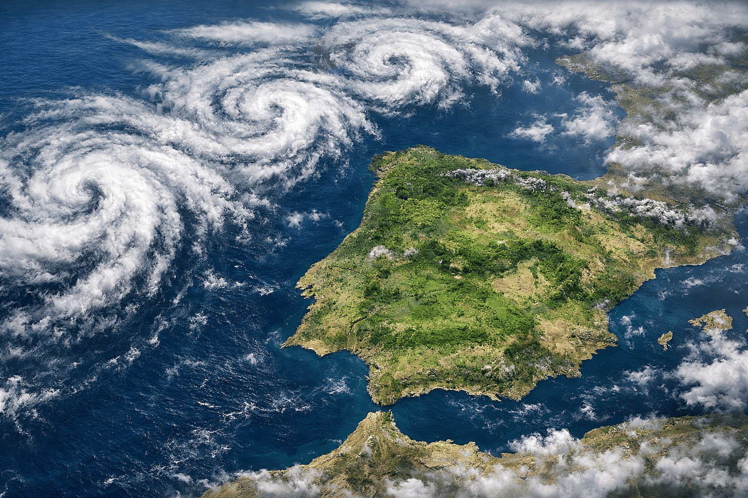 ¿Por qué no para de llover en España? El tren de borrascas de febrero 2026, explicado