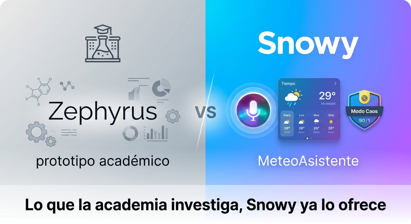 Zephyrus, la IA Meteorológica de Moda: Snowy Ya Lo Hace